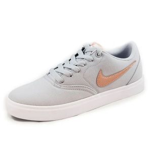 Nike SB Check Grey/Rose Gold Sneaker Size 8